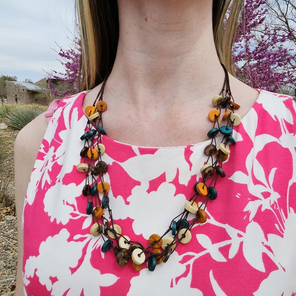 Multicolor Beaded Necklace
